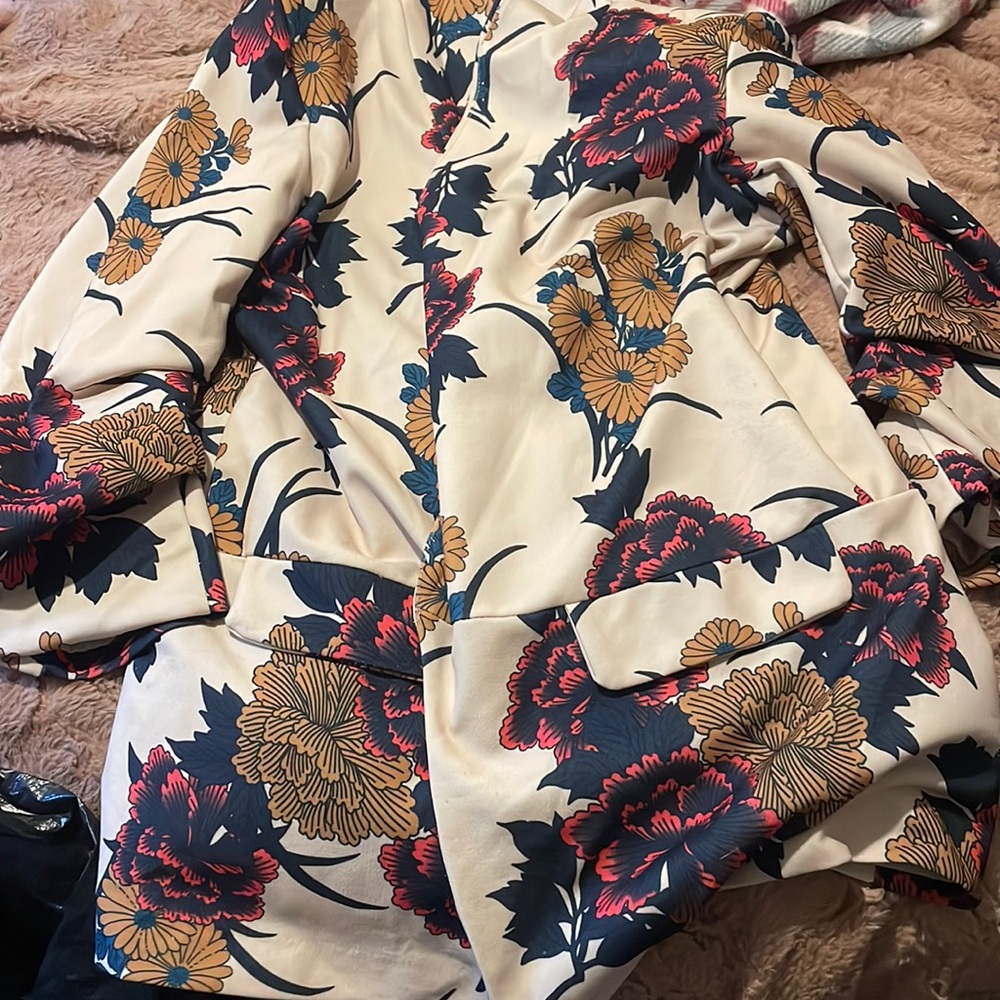 Flower blazer